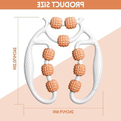 Massage Roller voor Benen - Diepe Weefselmassage, Cellulite Verminderen, Handmatige Massager voor Ontspanning en Pijnverlichting