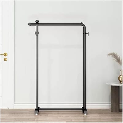 Metalen kledingrek - Kledinghanger display - Kleding organiseren - Stevig metalen ontwerp - 100x130cm - Zwart