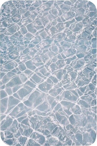 WC mat 60x90 cm - Antislip - Water - Reflectie - Zonlicht - Toiletmat - Vloermat - Douchemat - Toilet tapijt - Toiletmatten