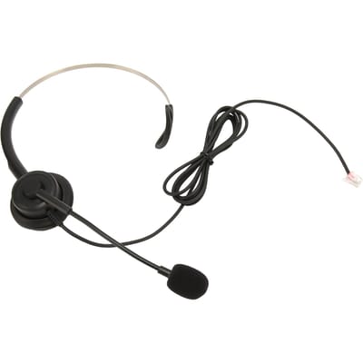Telefoon Headset Enkel Oor Professioneel Ruisonderdrukkend Verstelbaar Bedraad Telefoon Headset voor Gesprek