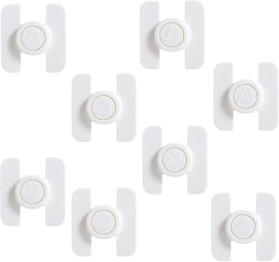 Kinderbeveiliging Set - Kindersloten Lades - Huis Beveiligen - Zonder Boren - 8 Stuks - Wit