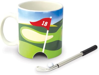 Sport Koffiemok met Golfbal Ontwerp - Cadeau voor Golfers