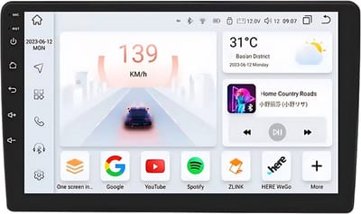 Autoradio met bluetooth - Carplay - Voor Jeep Compass, Patriot, Chrysler 300C, Sebring, Liberty, Dodge Wrangler - Geschikt voor Apple en Android - Stereo - Navigatie - Navigatiesysteem auto - 4GB 32GB - 10.1"