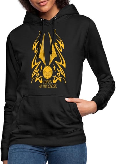 Harry Potter Gouden Snaai I Open At The Close Hoodie Dames