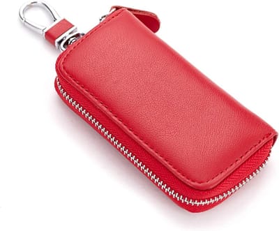 Leren Sleuteltas voor Mannen en Vrouwen - Compacte Sleutelhanger, Sleutelkastje en Auto Sleutel Organizer