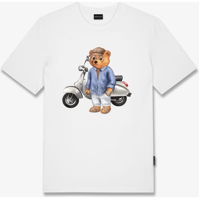 Baron Filou T-Shirt SS26 Filou CLXXI White L