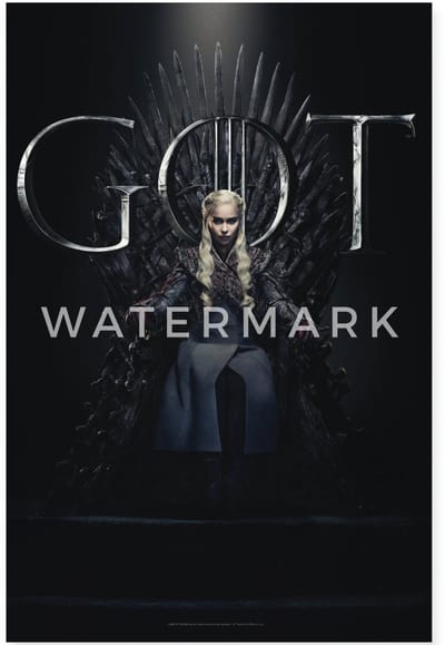 Game Of Thrones Daenerys Targaryen GOT Poster 60x90 cm