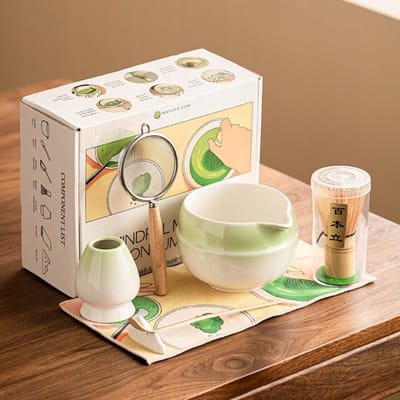 Matcha Set - Starterkit - Klopper & Kom