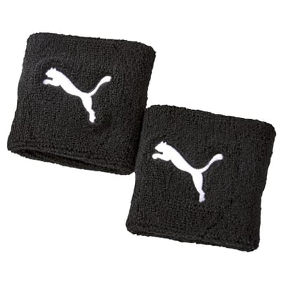 Puma set van 2 zweetbandjes - Zwart