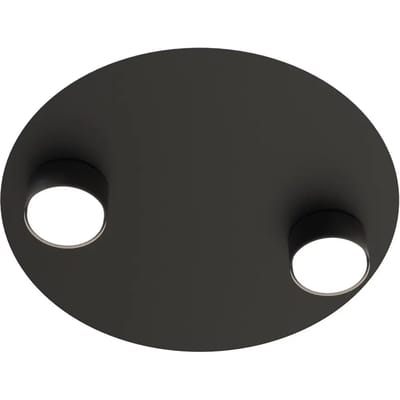 Plafondlamp met 2 lampen Emibig Lighting Bolx