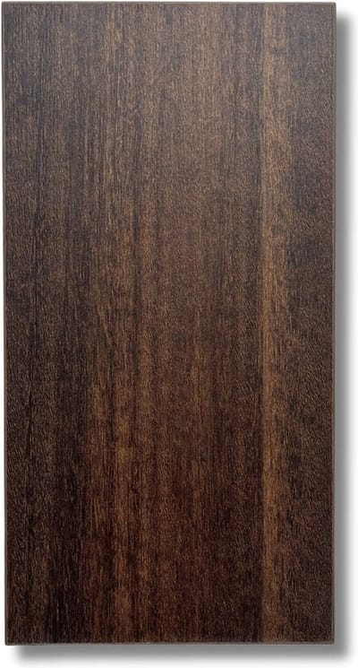 INK Wastafelonderkast - 100x45x65cm - 2 lades - greeploos - houten keerlijst - a symmetrisch - MFC Koper eiken