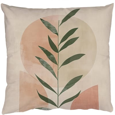 Sierkussens - Kussentjes Woonkamer - 50x50 cm - Modern - Roze - Groen - Natuur - Aesthetic