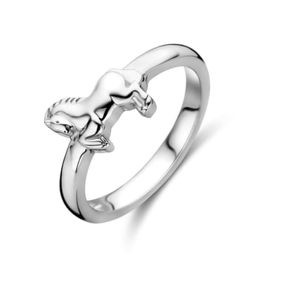 Gerhodineerd Zilver Ring Paard 1338099