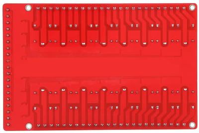 Dailygoody - 12V Relaismodule - 16-kanaals Optocoupler - Hoogwaardige Isolatie - Compact Formaat - Trigger Compatibel - Ideaal voor Automatisering - G.