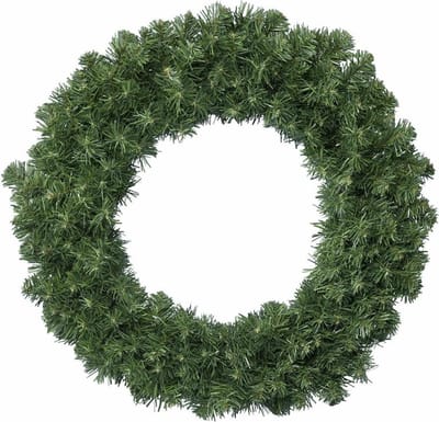 Everlands Kerstkransen - 50 cm - kerstversiering - dennenkrans - deurkrans