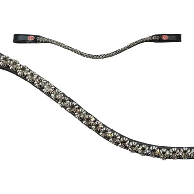 Rokketketting rook Kieffer Flexiloop Luxe curved browband lined