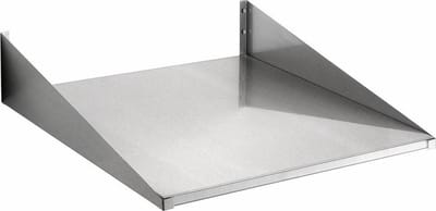 Console / Wandplank RVS 60x60cm