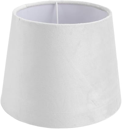 Store_9 - Stoffen Lampenkap - E27 E14 - Handgemaakt met Pluisjesmateriaal - 16,5 Cm Bovendiameter - Ideaal voor Tafellampen en Vloerlampen