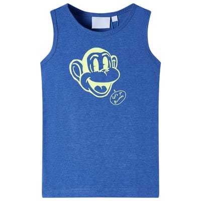vidaXL - Kindertopje - 104 - gemêleerd - blauw