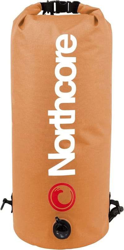 Compressietas 20 Liter - Opbergzak Utility - Waterdicht Comprimeren - Stevig 420D TPU Materiaal - Gesealde Naden Ventiel - Oranje