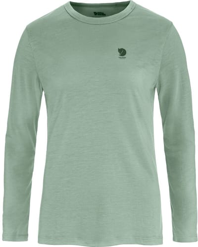 Fjällräven High Coast Ls Women - T-shirt Met Lange Mouwen - Dames - Groen - Maat L