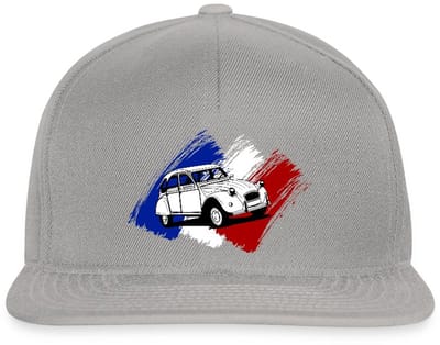 Citroën 2CV Model Franse Vlag Snapback cap