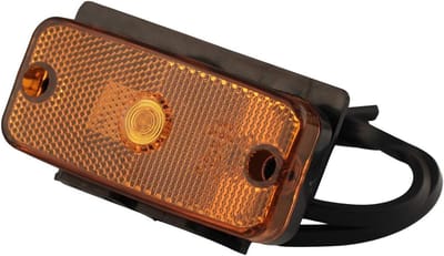 Zijmarkeringslicht - LED Markeringslamp - Voertuig Verlichting - 12V en 24V - 500mm Kabel