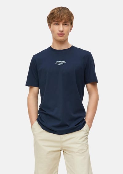 s.Oliver - male - T-shirt met print op voorzijde