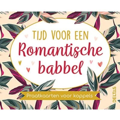Tijd Voor Een Romantische Babbel Praatkaarten Voor Koppels - ZNU