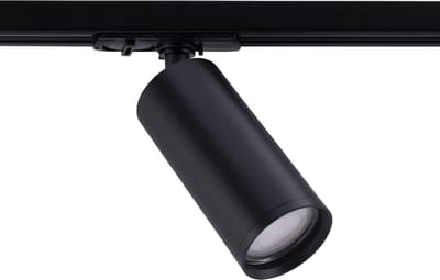 Ledvion - LED Railverlichting 1M + 1 Railspots (Zwart - Dimbaar - GU10 Fitting) - 1-Fase