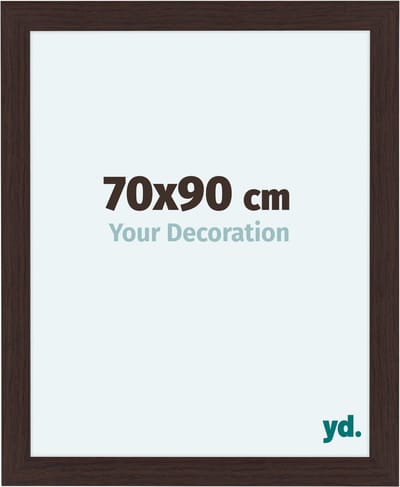 Your Decoration - Fotolijst 70x90 cm - MDF - Eiken Donker - Como