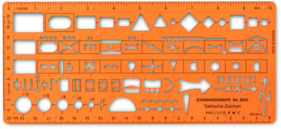 Sjabloon Standardgraph tactische troepen- formaties - SG-8352