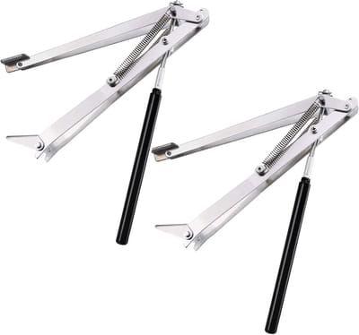 Automatische raamopener - Kas opener - Kas ventilatie - Zonne-energie gestuurd - 7 kg hefkracht - Zilverkleurig