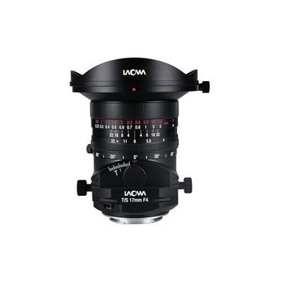 LAOWA 17mm f/4 Zero-D Tilt-Shift  Sony FE-bevestiging