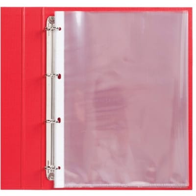 Showtas Quantore A4 4-gaats PP 0.08mm glad 100 stuks
