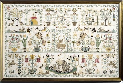 Permin Merklap Dutch Beauty borduurpakket - Compleet met linnen borduurstof