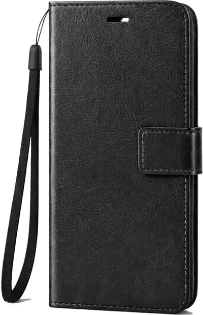 Hoes - Met Pasjeshouder - Geschikt voor Samsung Galaxy S26 Ultra - Luxe Bookcase Portemonee - Flip Case - Kunstleer Book Case - Flipcase - Book Cover - Walletcase - PortemonneeHoes - Zwart