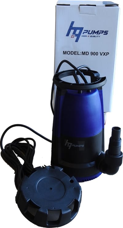HQ MD750 Dompelpomp , vlakzuiger, vuilzuiger en schoonzuiger (3 in 1)