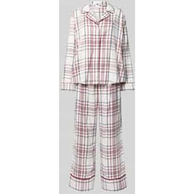 Relaxed fit pyjama en huisschoenen in een set met viscose