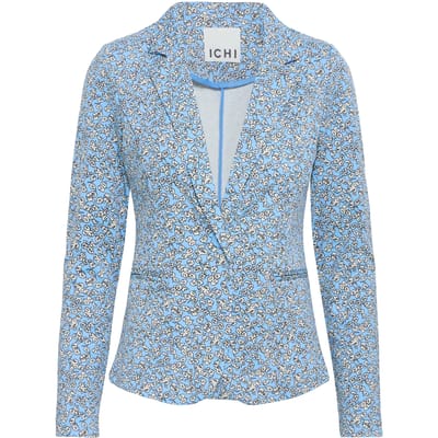 Blazer met print voor dames Ichi Kate 14