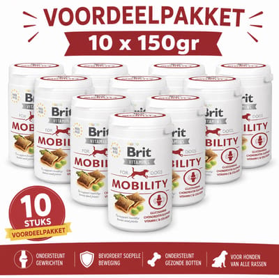 Brit Vitamins Mobility - 10 x 150 g
