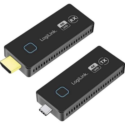 LogiLink HDW0104 Draadloze HDMI-set 30 m