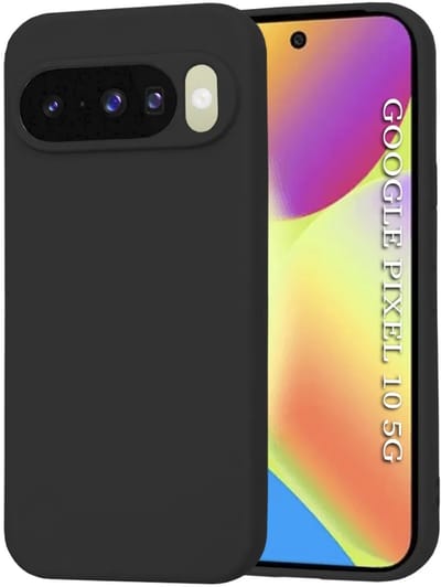 Hoesje geschikt voor Google Pixel 10 / 10 Pro - Techsuit Soft Flex Silicone Back Cover - Black