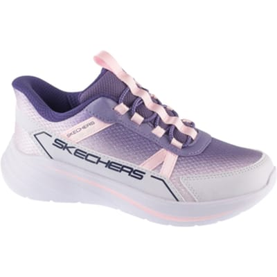 Skechers Slip-ins Wave 92 - Sparkle Sprint meisjes sneakers - Paars - Extra comfort - Memory Foam - Maat 36