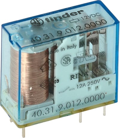 Finder 40.31.9.012.0000 Printrelais 12 V/DC 12 A 1x wisselcontact 1 stuk(s)