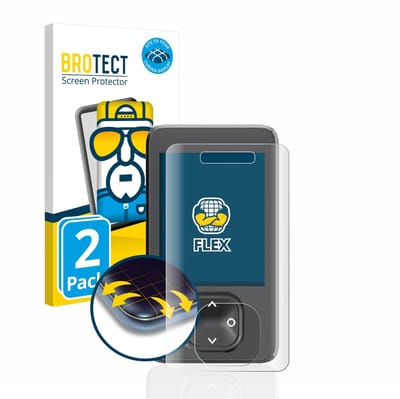 BROTECT - Screenprotector voor Dexcom G7 CGM - Folie Beschermfolie transparant volledig dekking - 2 Stuks