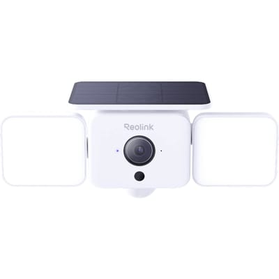 Reolink 4MP Draadloze Buitenschijnwerpercamera - SolarEase™-Opladen - Geluids- En Lichtalarm - Slimme Detectie - WiFi 6 - F310B