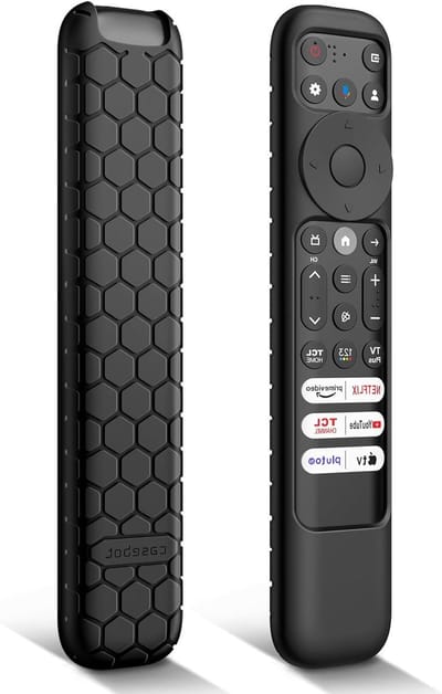 Beschermhoes voor 2023 TCL RC902V FMR1 Afstandsbediening, Lichtgewicht Antislip Schokbestendig Siliconen Cover voor Google Smart TV's en Afstandsbedieningen