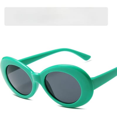 Lunettes Ovales Vintage pour Femmes Monture Noire Petite Tendance TendancePoints Lunettes de Soleil Lunettes de Soleil Étoilées pour Dames Lunettes