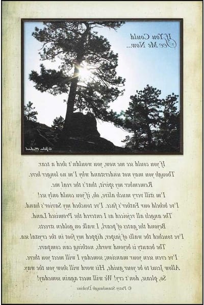 Wanddecoratie Plaque - Houten Bordje - Herinnering Tonen - Gedicht van Patsy Stambaugh Deskins - 12 x 18 inch - Bruin